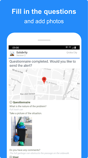 Qriska Alert App Screen 2