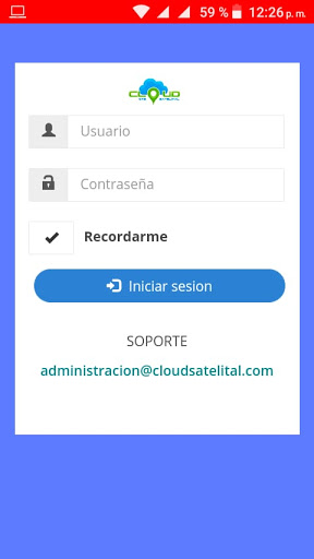 Cloud Satelital Screen 2