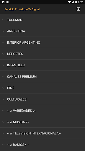 Servicio Privado de Tv Digital