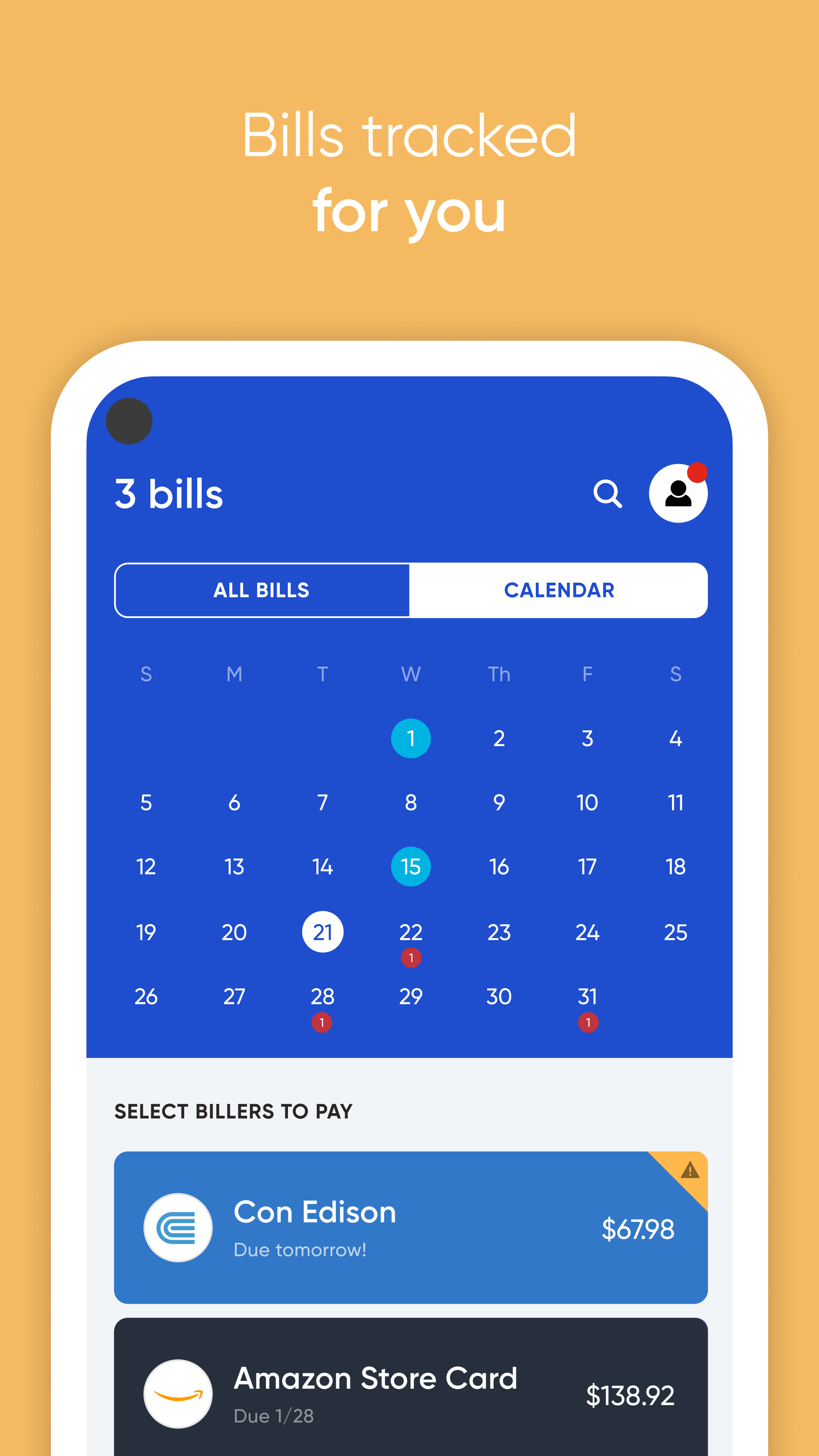 Android application Prism Pay Bills, Money Tracker, Personal Finance screenshort