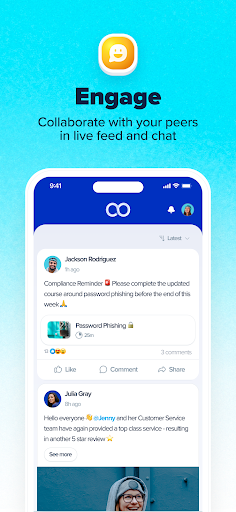 Screenshot of eloomi