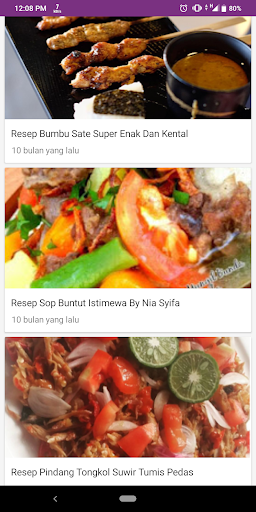 Resep Masakan Indonesia Screen 3