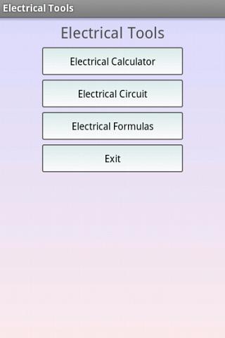 Android application Electrical Engineering Pro screenshort