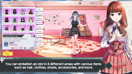 Idol Queens Production MOD APK v3.61 (Unlimited Schedule, Never Stress, Fatigue) 2