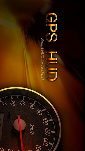 Android application GPS HUD screenshort