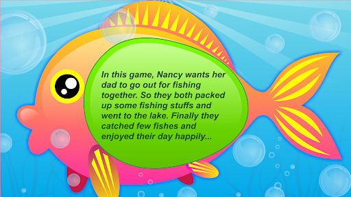 Holiday Fishing Game For Girls Screen 2