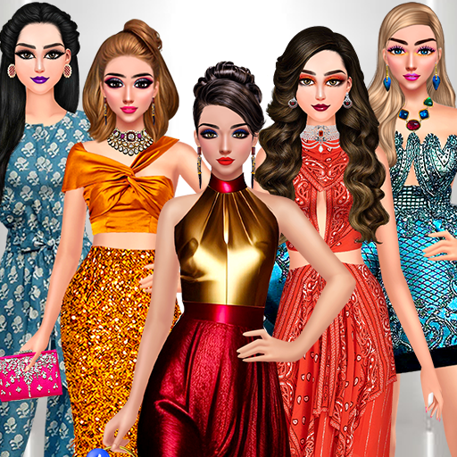 Fashion Makeup Dress Up Girl logo