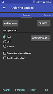 RAR v7.00build120 Mod APK 4