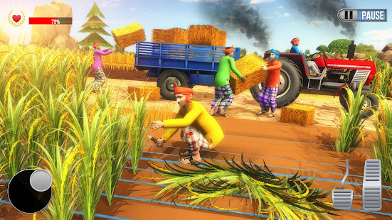 Tractor Farming Games Offline apktram screenshots 4
