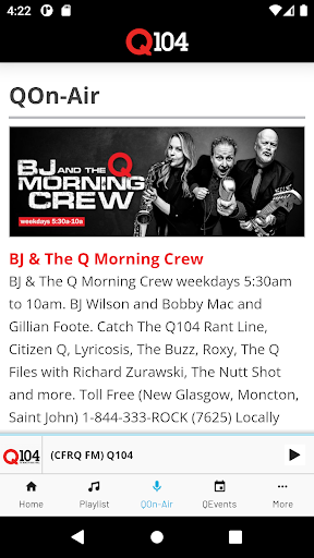Q104 Halifax Screen 3
