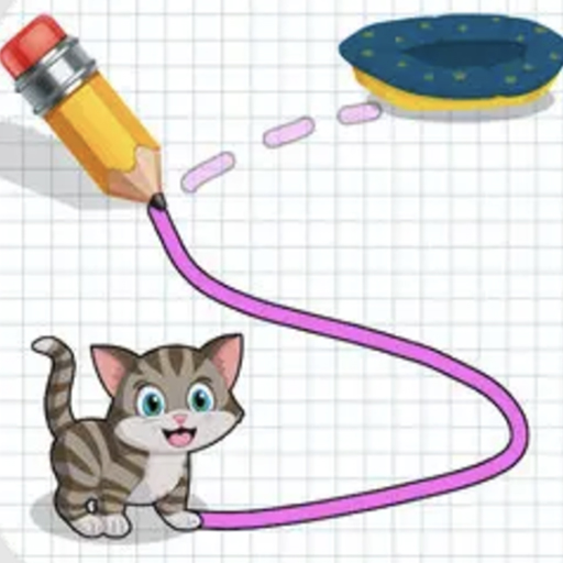 Cat Puzzle: Draw to Merge