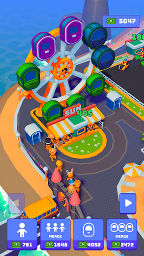 Android application Amusement Idle Park screenshort