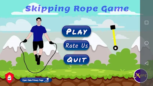 Skipping rope game store best sale