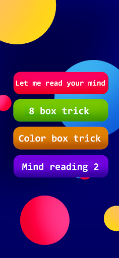 Android application Mind reader 2021 screenshort