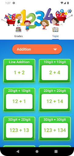 Math for kids Screen 2