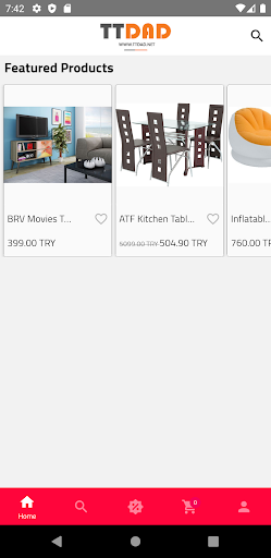 Android application TTDAD screenshort