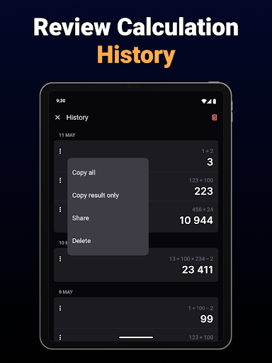 Screenshot of Calculator & AI Math Solver