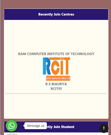 RGP Institute Screen 2