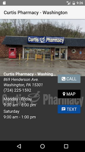 Curtis Pharmacy Screen 3