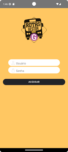 Android application Rotas Gestor screenshort