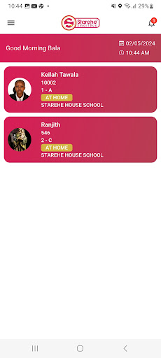 Starehe Parent Screen 2