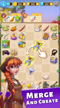Game screenshot Myst Merge - Elf & Dargon apk download