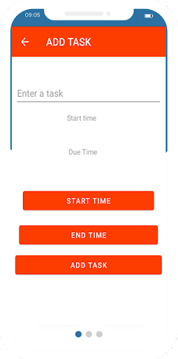 Task Schedular Screen 3