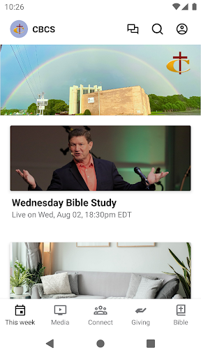 Android application Covenant Baptist - Spartanburg screenshort