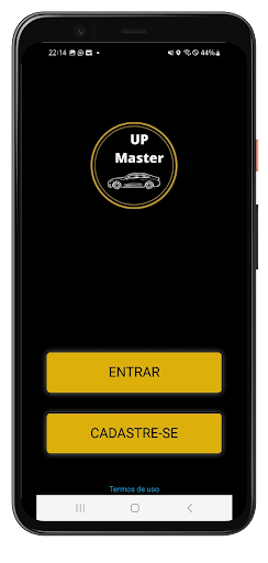 Android application UP Master Motorista screenshort