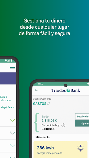 Triodos Bank. Banca Móvil Screen 3