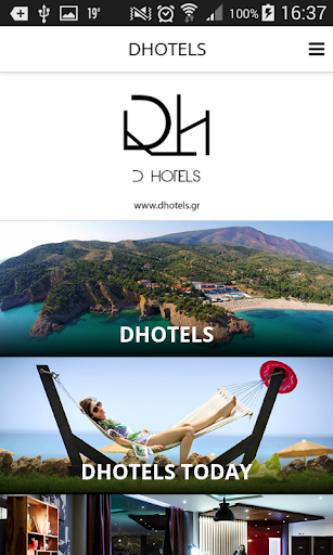 Android application DHOTELS - THASSOS screenshort