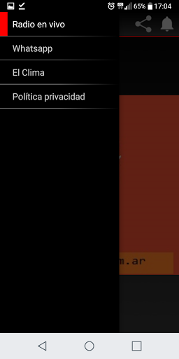 Radio La Fogata Screen 2