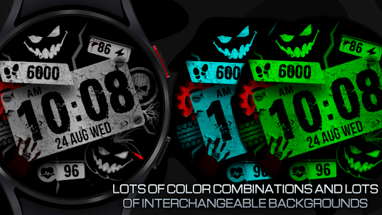 Halloween 2022 MOD Watch Face