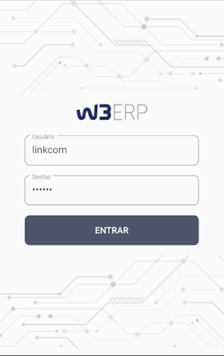 Android application W3ERP Pedidos screenshort