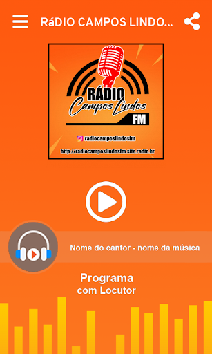 Rádio Campos Lindos FM Screen 2