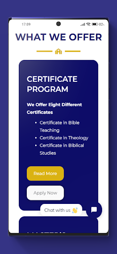 Rise Life University Screen 3