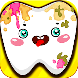 Funny Teeth kid dentist care! Games for girls boys icon
