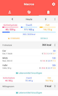 Macros - Kalorienzähler Screenshot