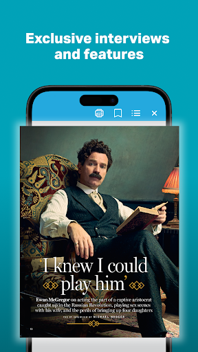 Screenshot of Radio Times Digital Magazine