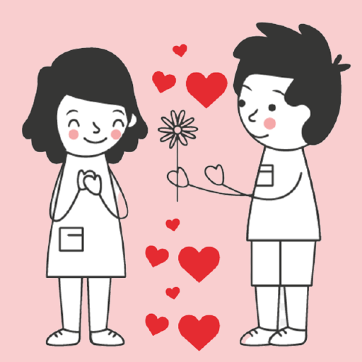Valentine Day Love Stickers logo