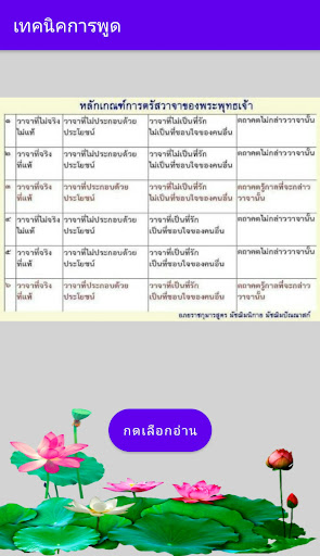Android application เทคนิคการพูด screenshort