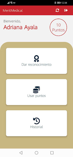 Android application SomosReconocimientos screenshort