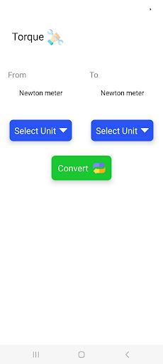 Unit Converter Screen 2