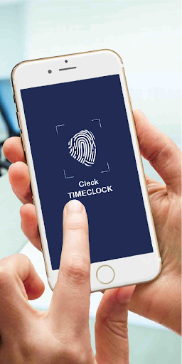 Android application Cleck TimeClock screenshort