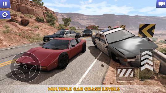 Car Crash Simulation 3D Games