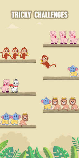 Animal Sort Puzzle - Pet Sort Screen 2