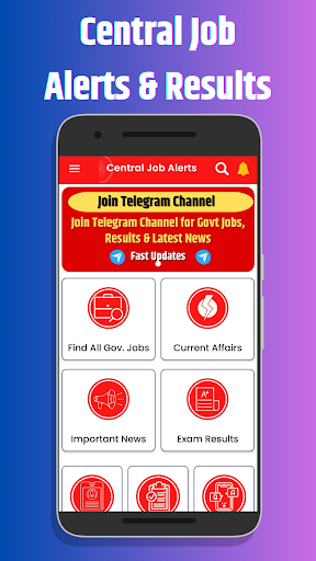 Central Job Alerts and Results