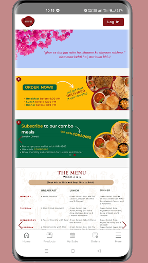 Android application Nutrified screenshort