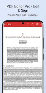 PDF Editor Pro - Edit & Sign Screenshot
