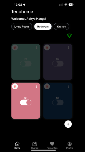 Android application Tecohome screenshort